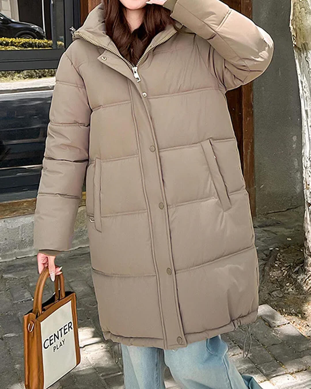 Carlyn Hooded Womens Parka Coat - Mid-Length Winter Jacket for Women, Stylish and Comfortable 5