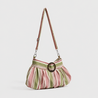 Maria bolso de hombro a rayas
