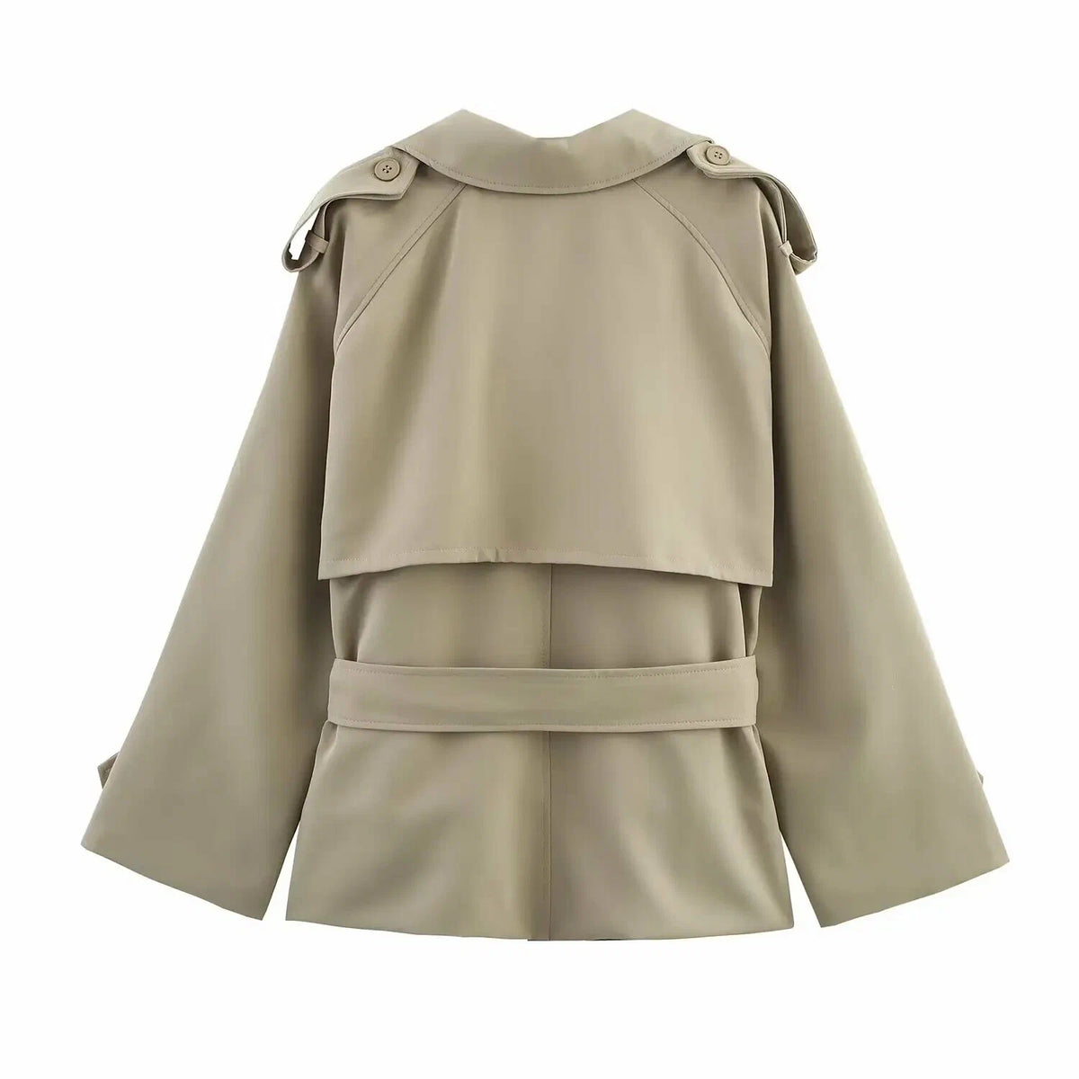 Gabardina extragrande con cinturón Fabienne
