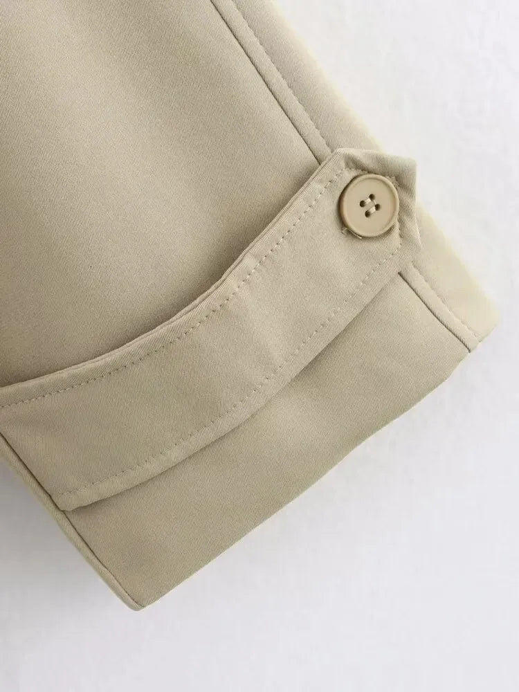 Gabardina extragrande con cinturón Fabienne