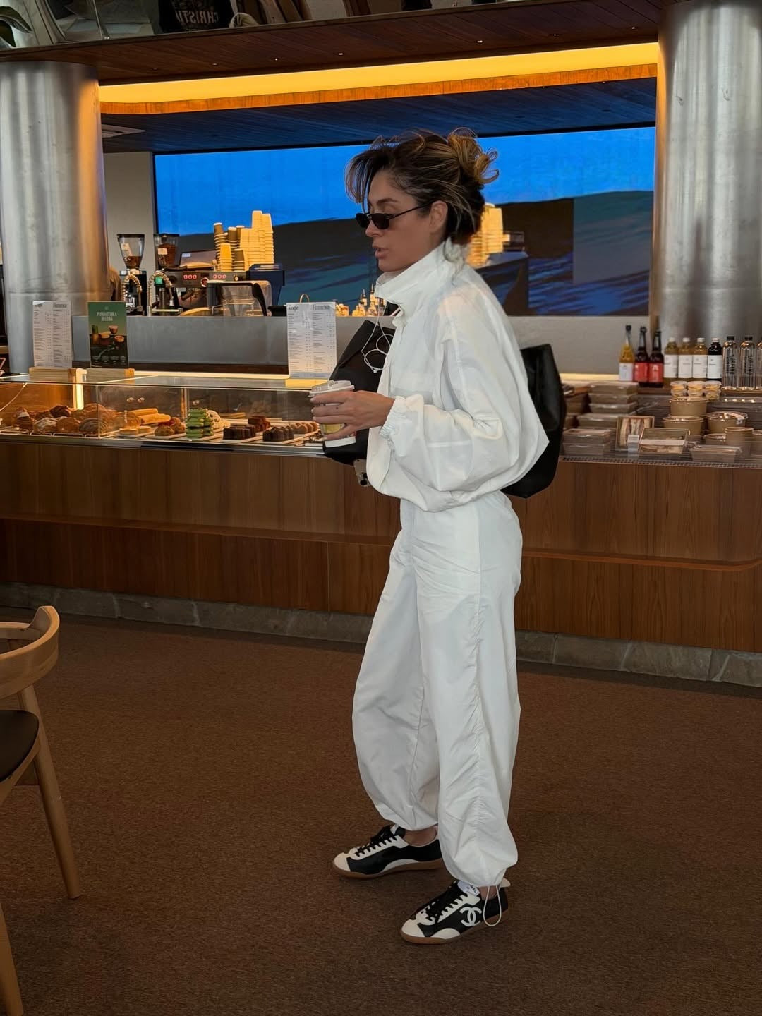 Fiona Funnel Neck Windbreaker Jacket