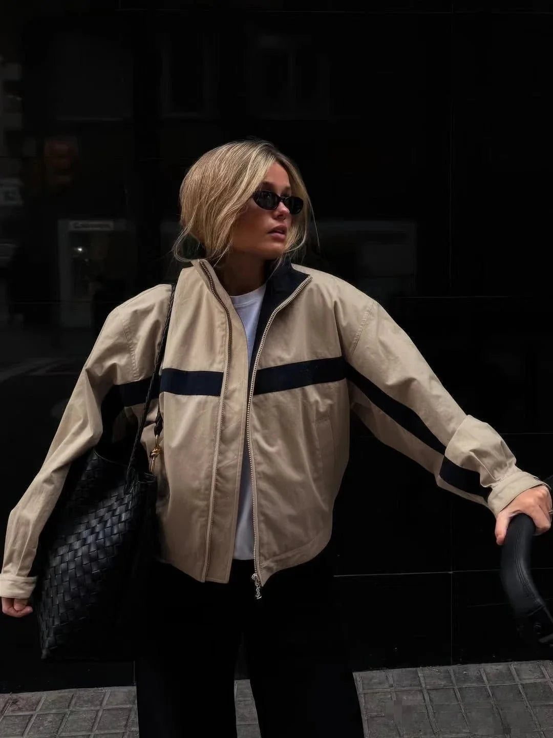 Chaqueta bomber vintage Mila