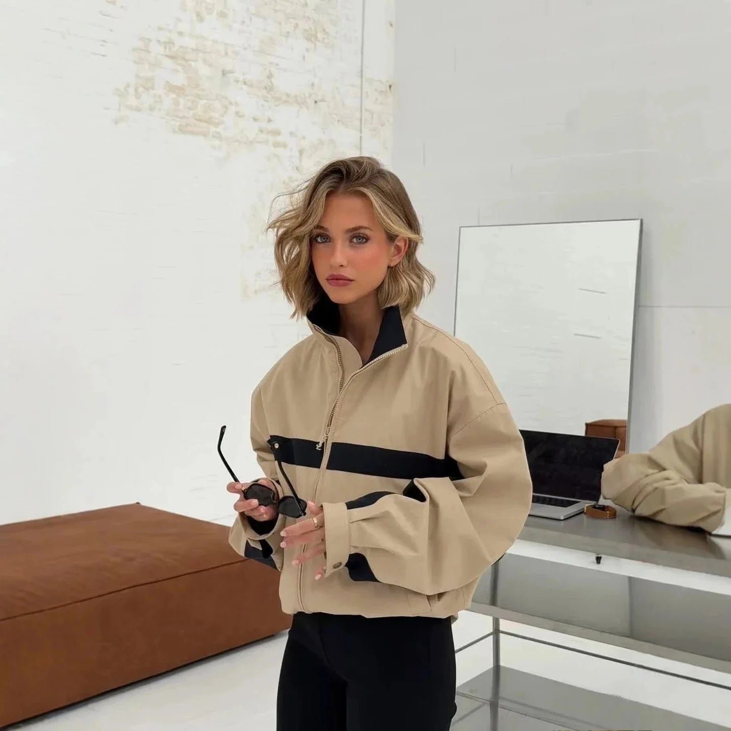 Chaqueta bomber vintage Mila