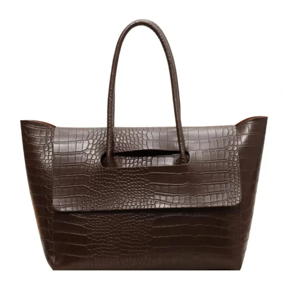Amelia Tote en Piel Relieve