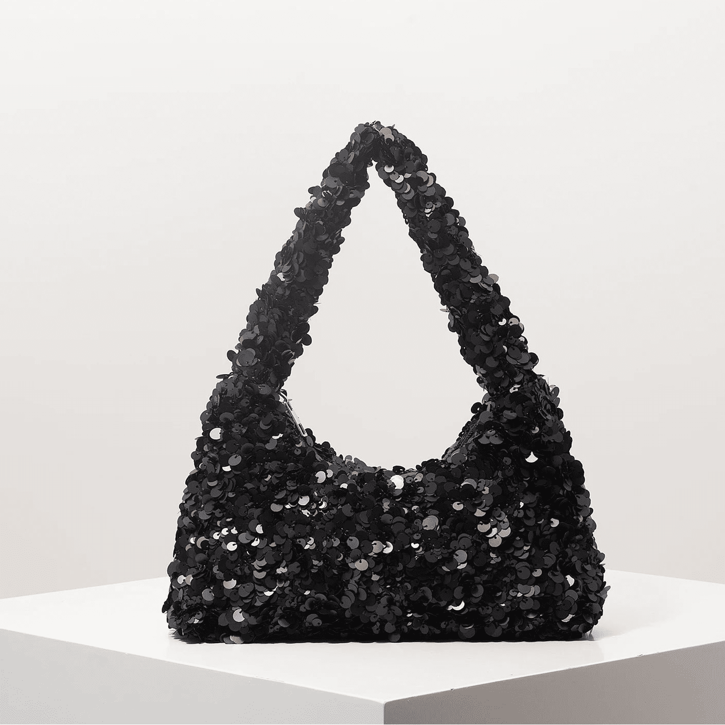 Bolso de hombro de noche Margot con lentejuelas