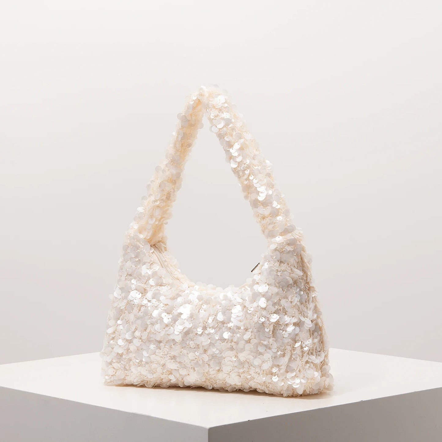 Bolso de hombro de noche Margot con lentejuelas