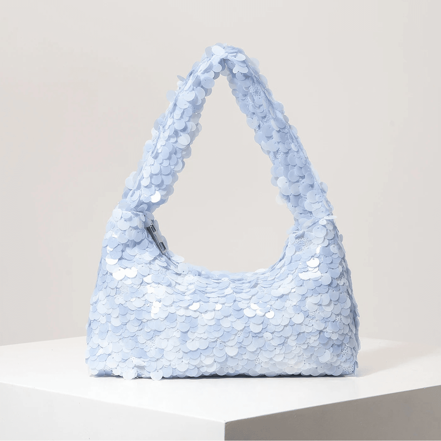 Bolso de hombro de noche Margot con lentejuelas