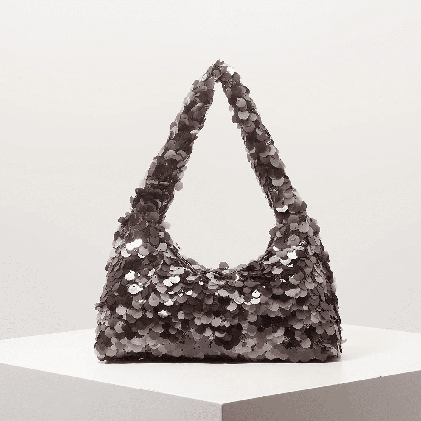 Bolso de hombro de noche Margot con lentejuelas