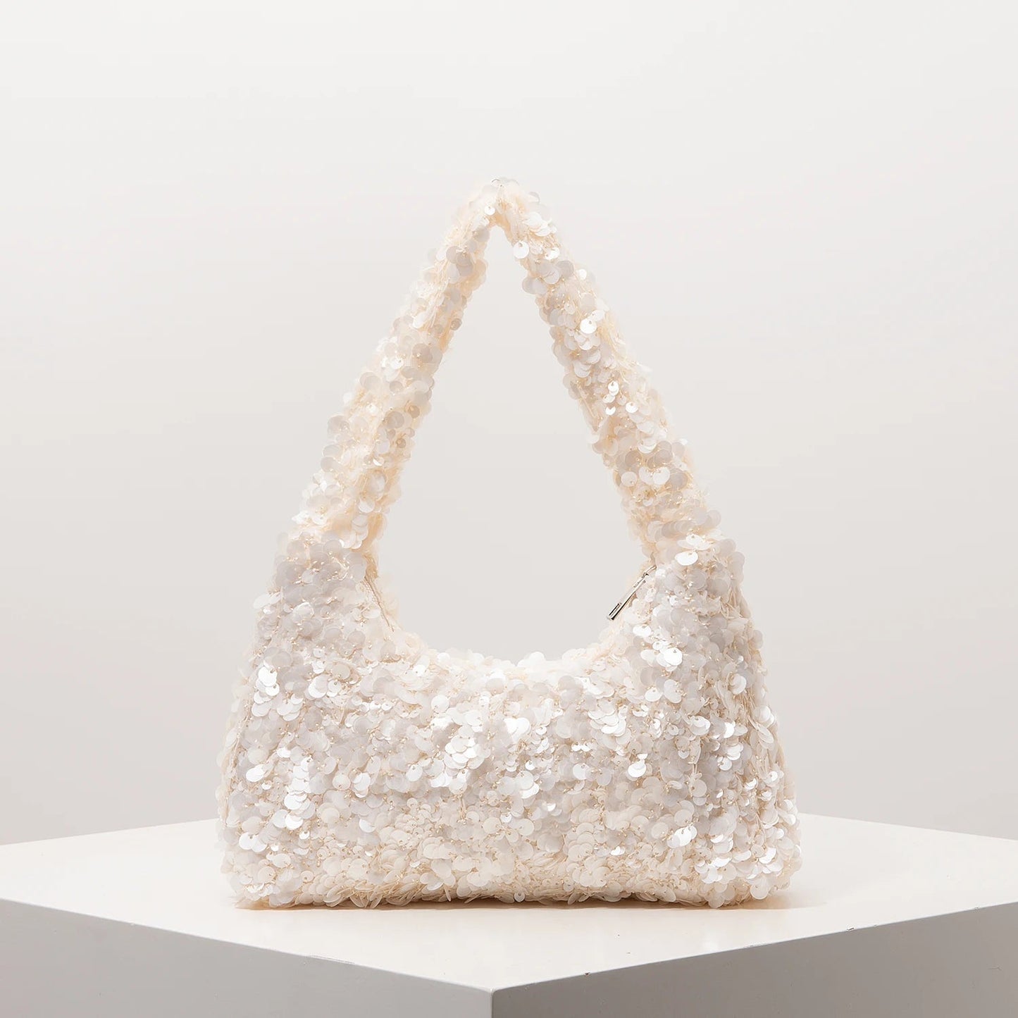 Bolso de hombro de noche Margot con lentejuelas