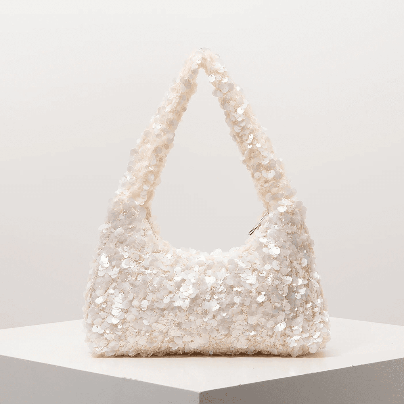 Bolso de hombro de noche Margot con lentejuelas