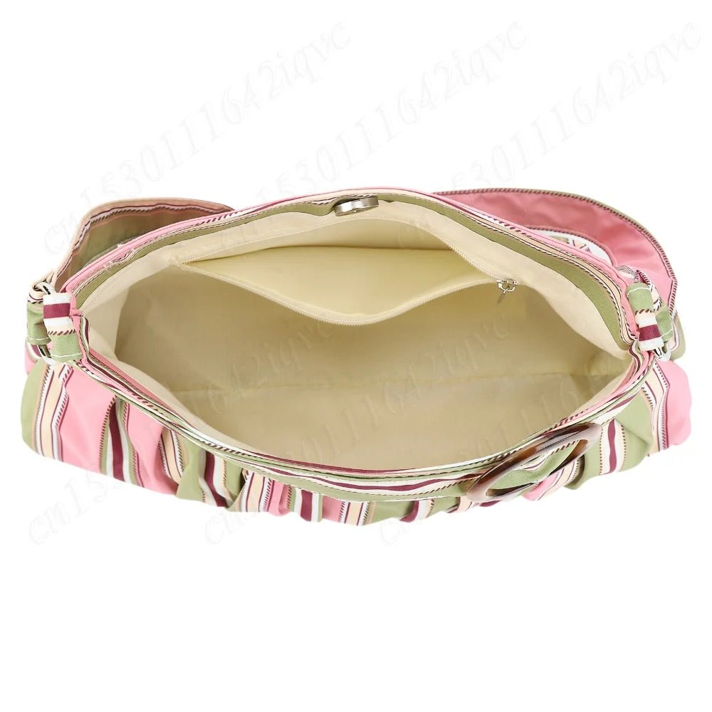 Maria Striped Shoulder Bag