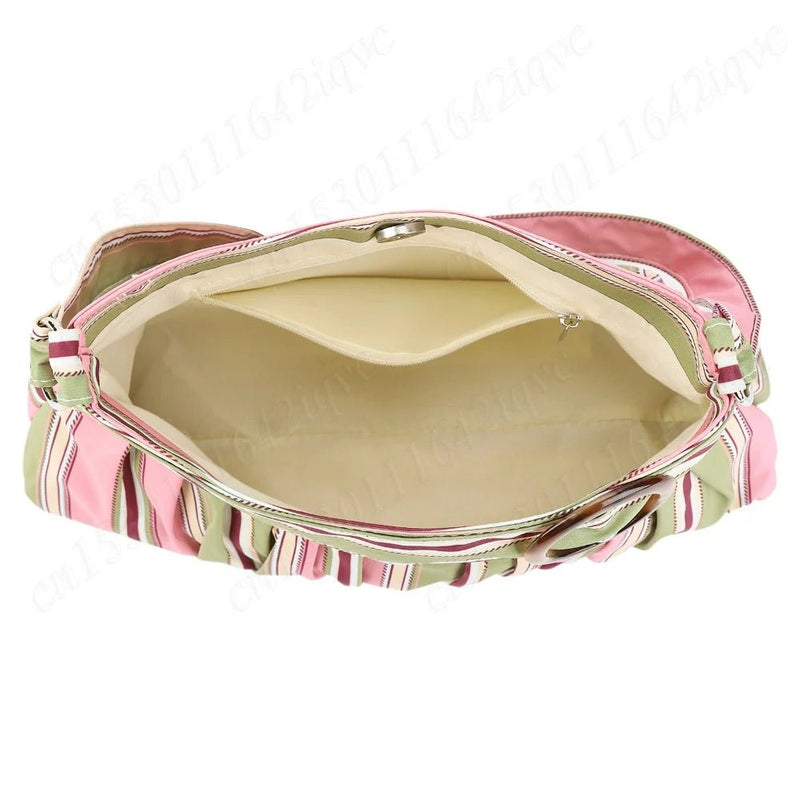 Maria bolso de hombro a rayas