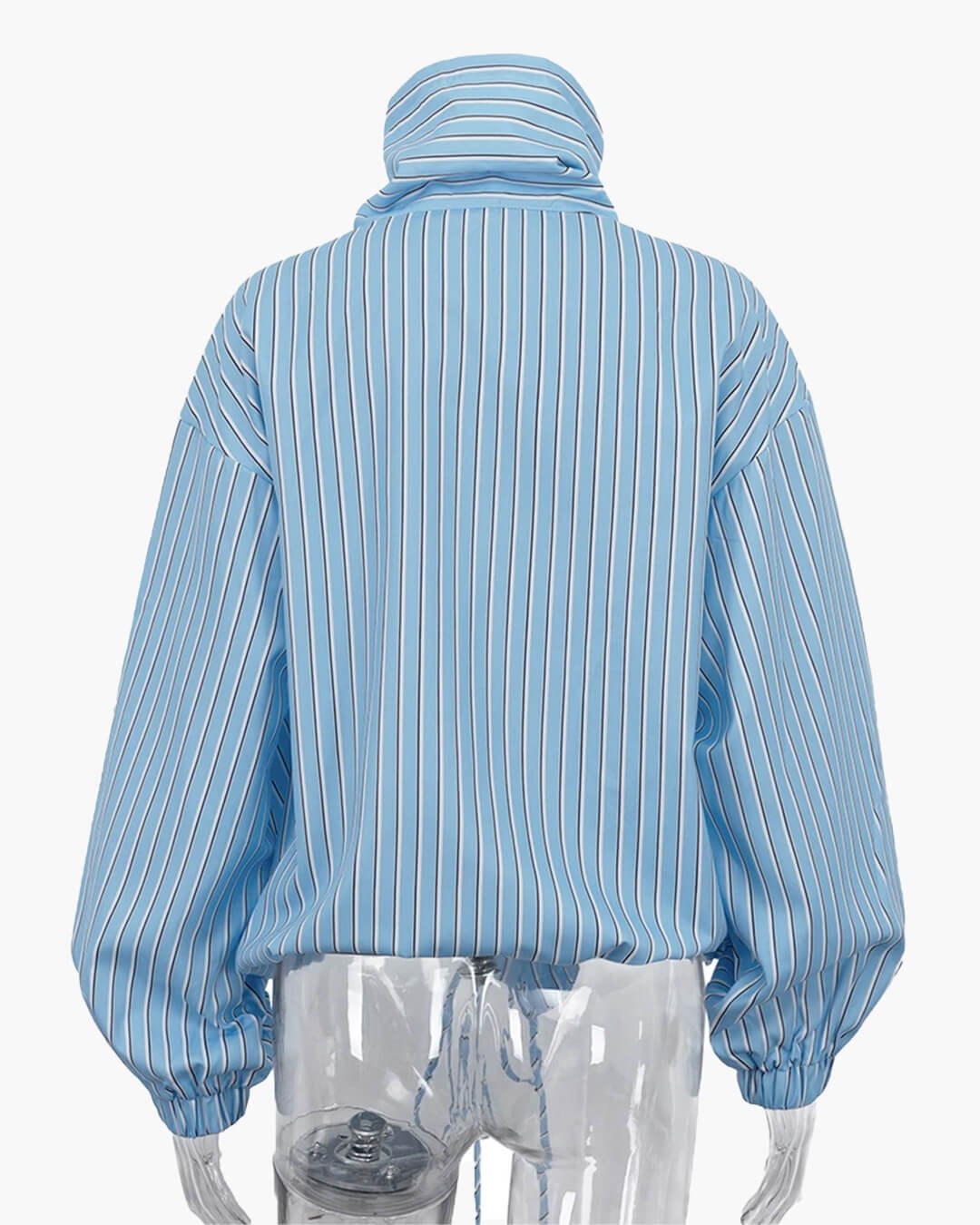 Camisa de cuello alto a rayas Lucy