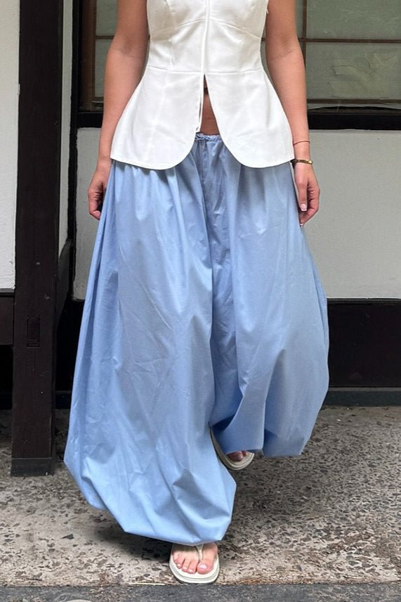 Pantalón baggy Fenella con cintura elástica