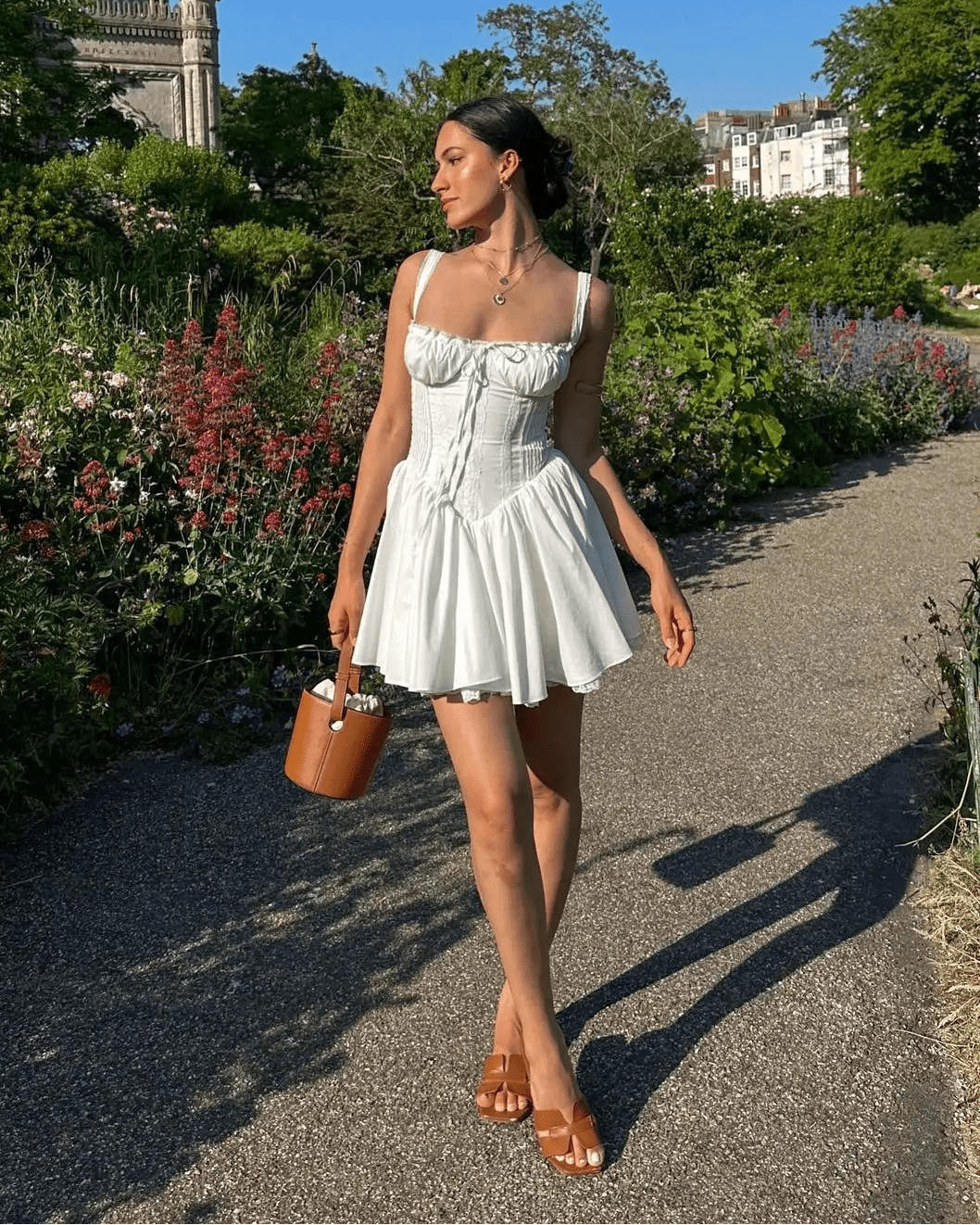 Vestido corto corsé Layla