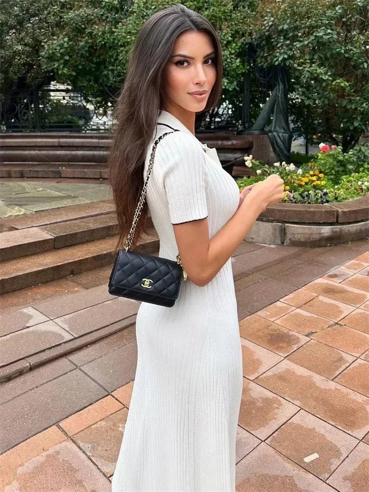 Vestido de punto tricot Sienna