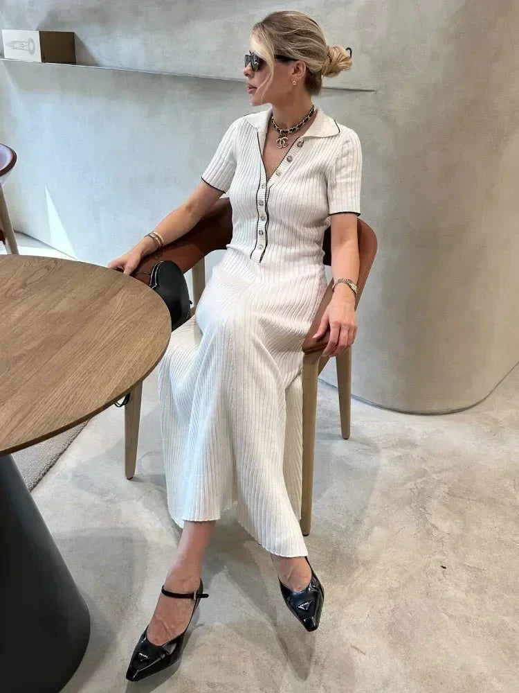 Vestido de punto tricot Sienna