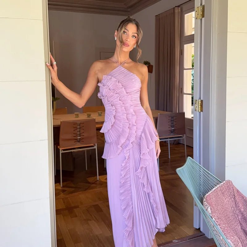 Amy Halter A-Line Evening Gown