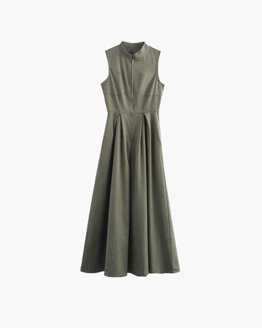 Vestido midi sin mangas Celia
