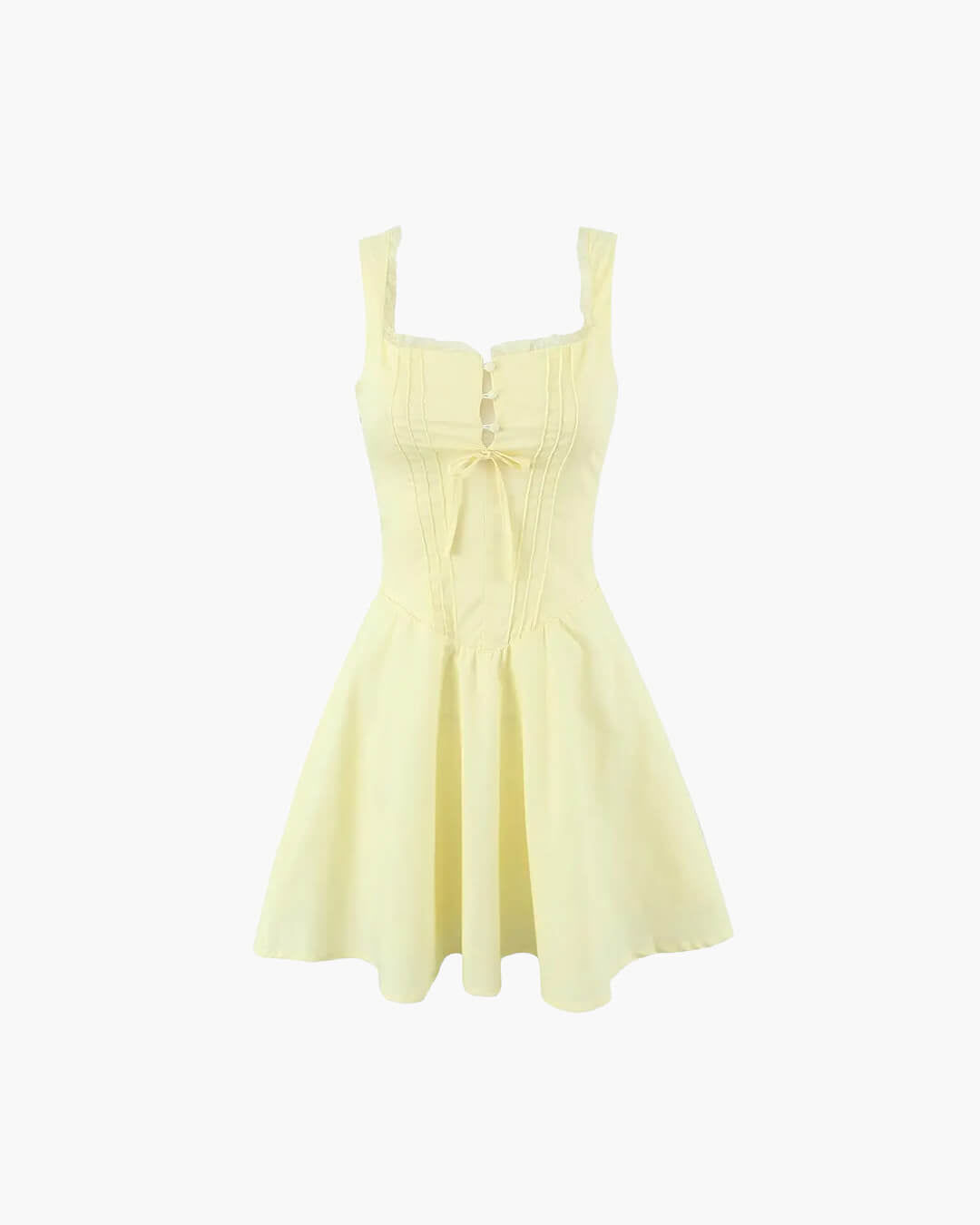 Evelyn vestido mini con cordones en la espalda