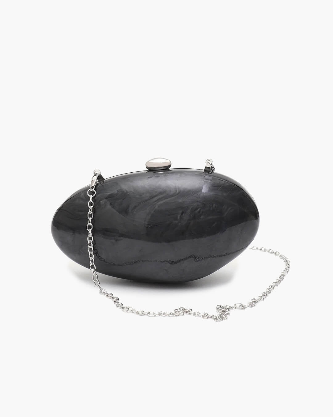 Sophia clutch acrílica con forma de concha