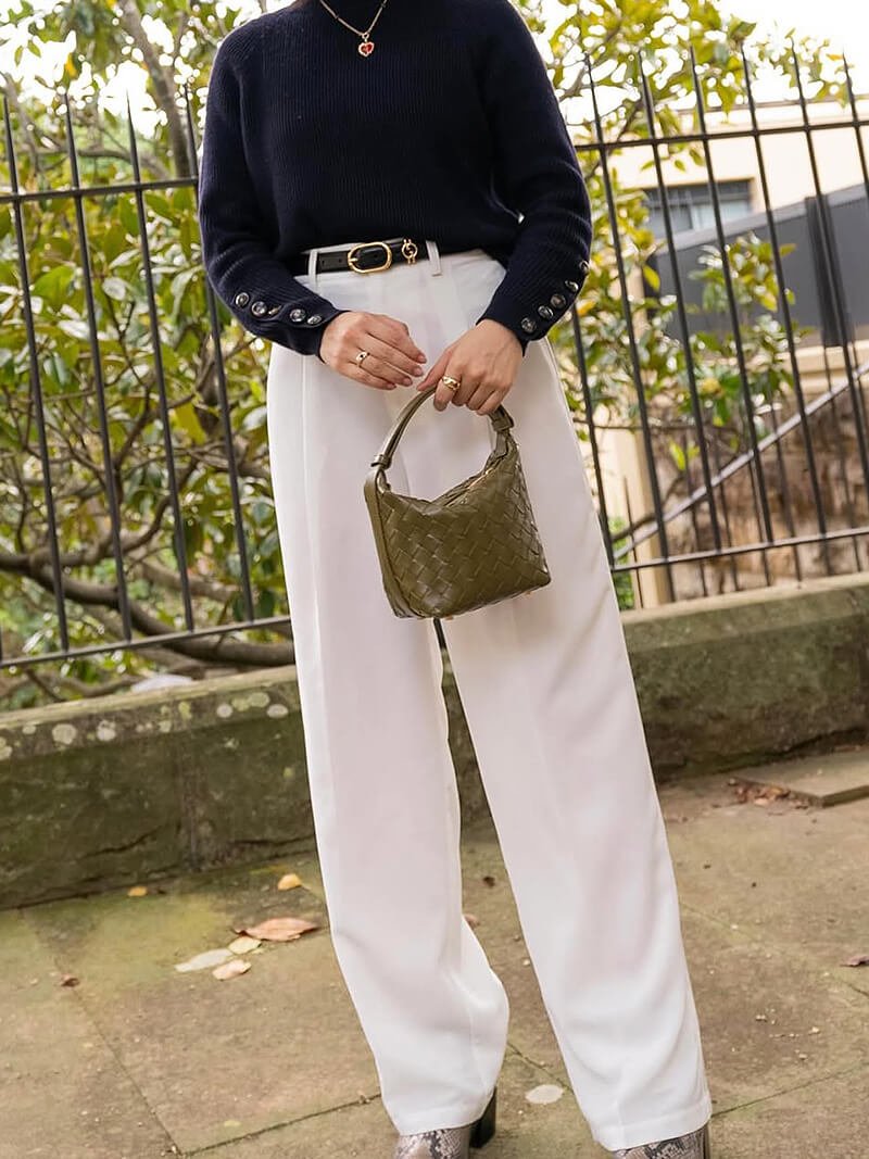 Bolso mini tejido Fiona