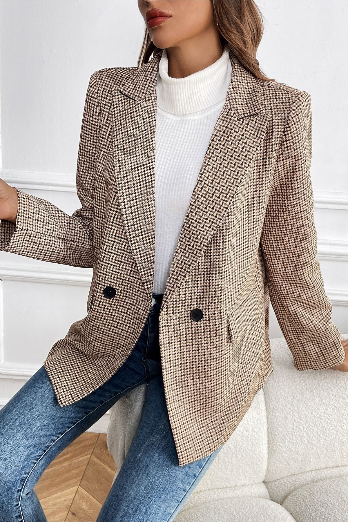 Blazer Esther pata de gallo