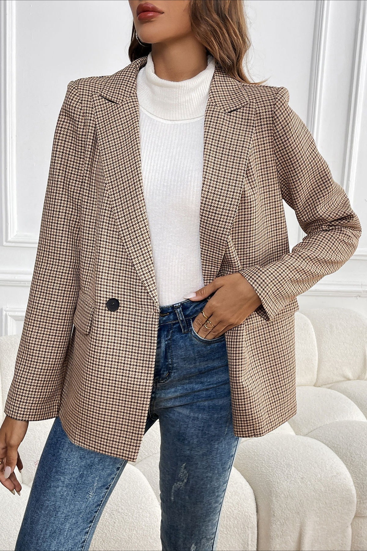 Blazer Esther pata de gallo