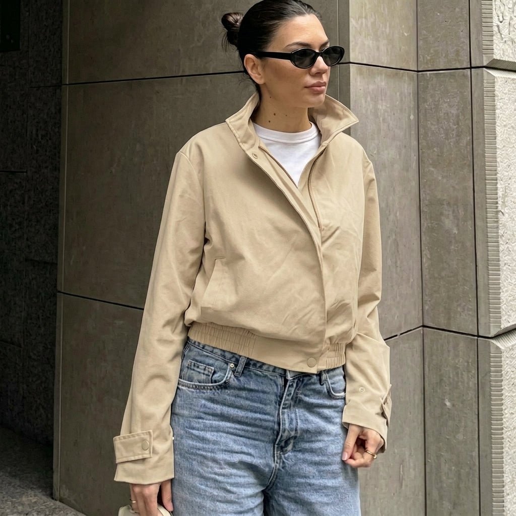 Chaqueta bomber corta Helena