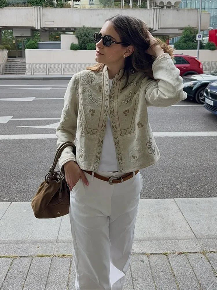 Chaqueta corta Jenny floral