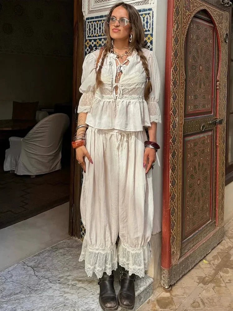 Natasha traje lantern de encaje