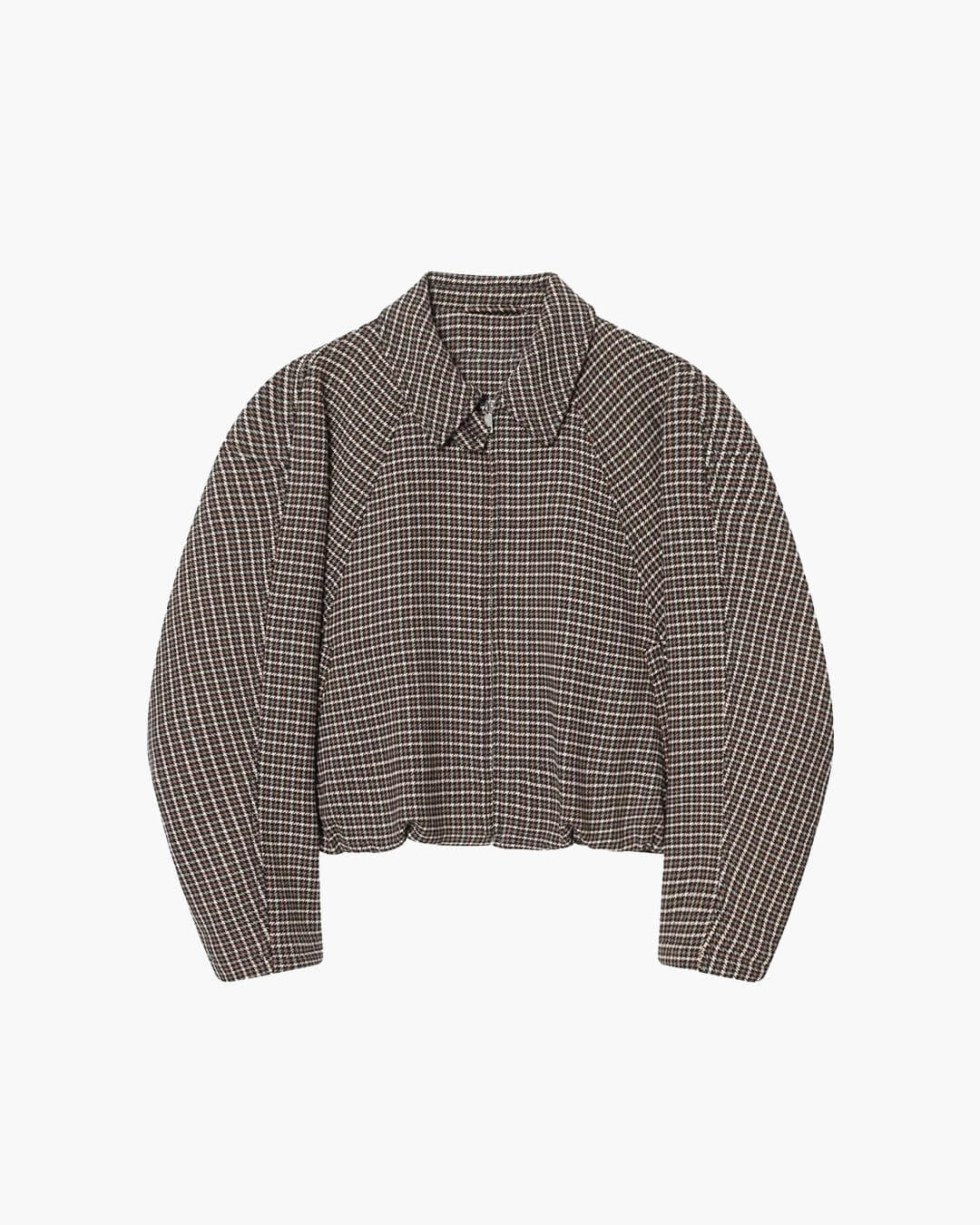 Erica Houndstooth Zip Jacket Suit
