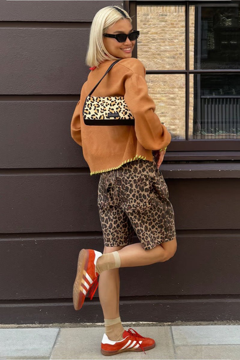 Carla Leopard Print Shorts