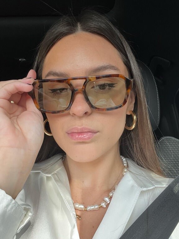 Gafas de sol Monica estilo cat-eye oversize