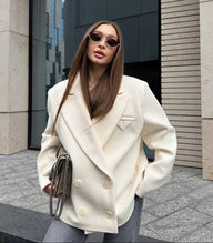 Abrigo Blazer Relaxado Adelaide