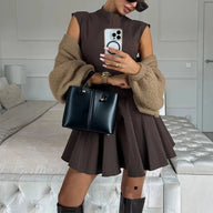 Alexandra Ruffled Mini Dress