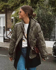 Chaqueta Alina con cuello alto