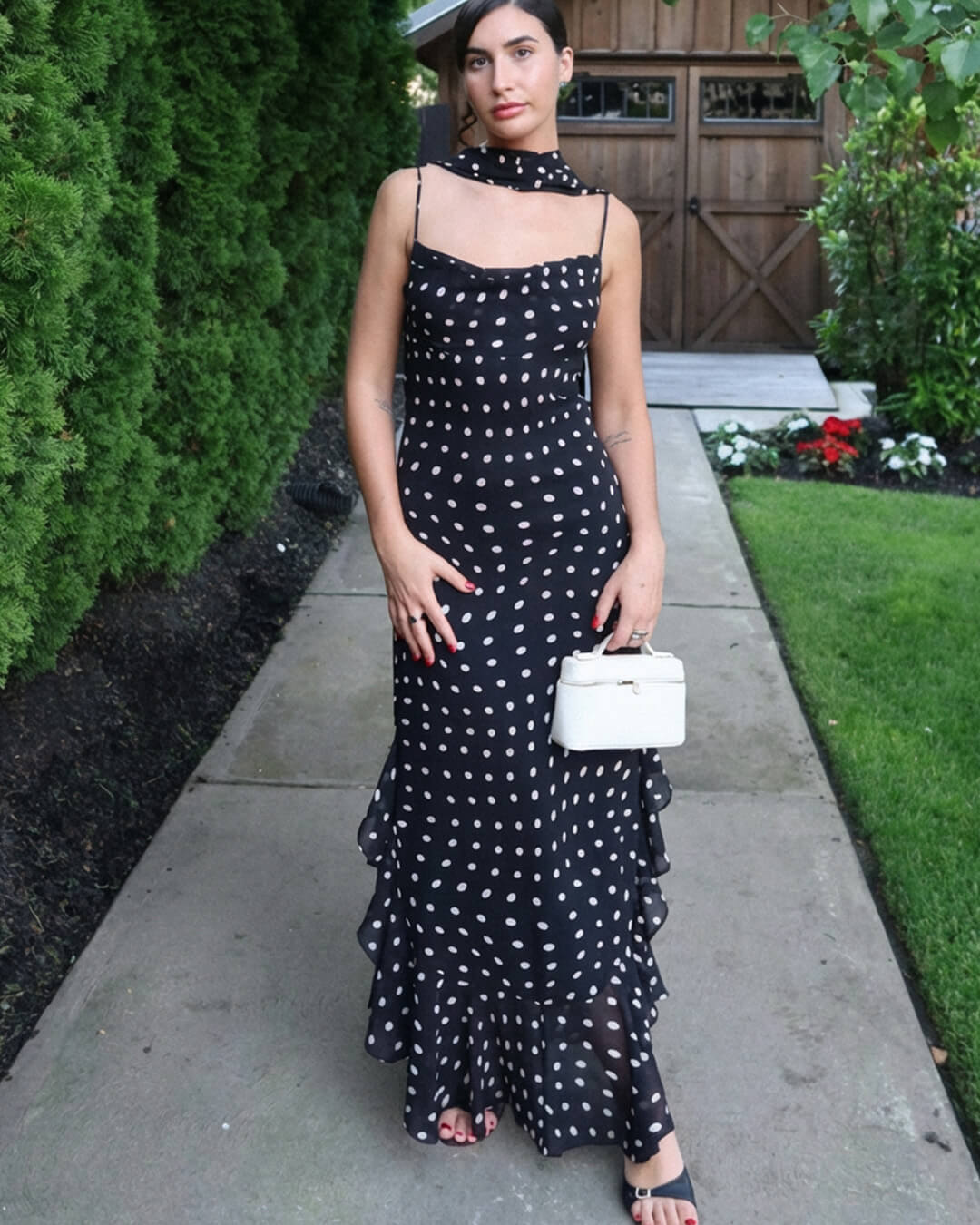 ZEYA - Almira Polka Dot Maxi Dress