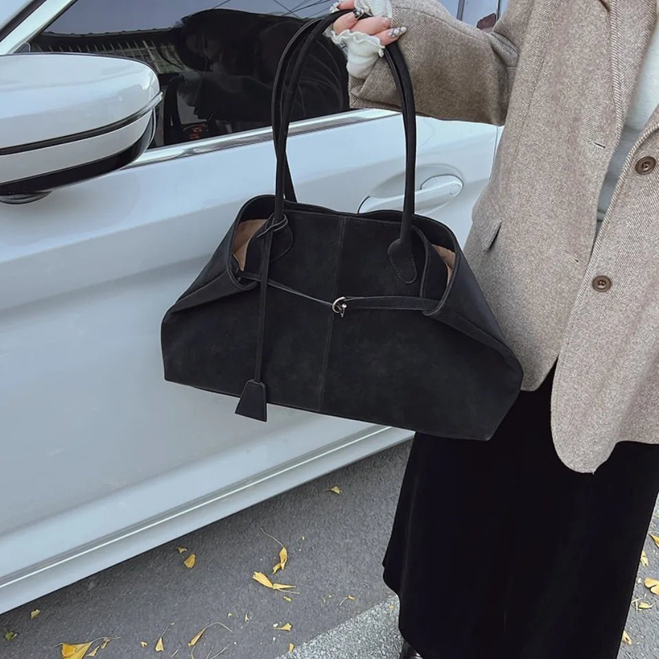 ZEYA - Amira Suede Handbag