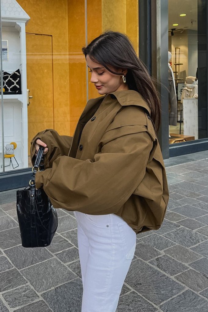 ZEYA - Anna Cropped Utility Jacket