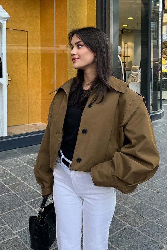 ZEYA - Anna Cropped Utility Jacket