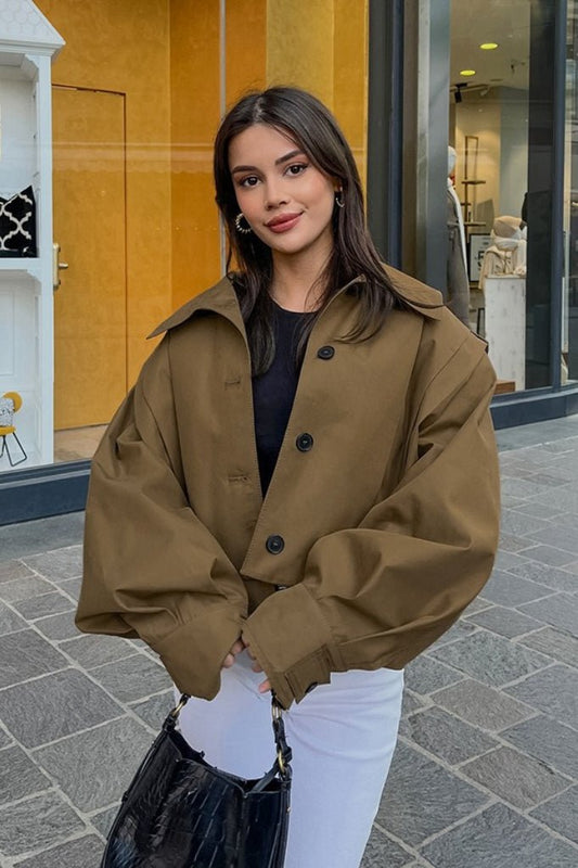 ZEYA - Anna Cropped Utility Jacket