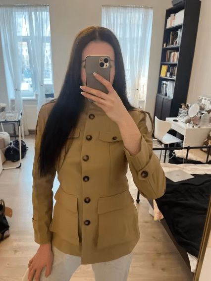 ZEYA - Anna Tailored Stand Collar Jacket