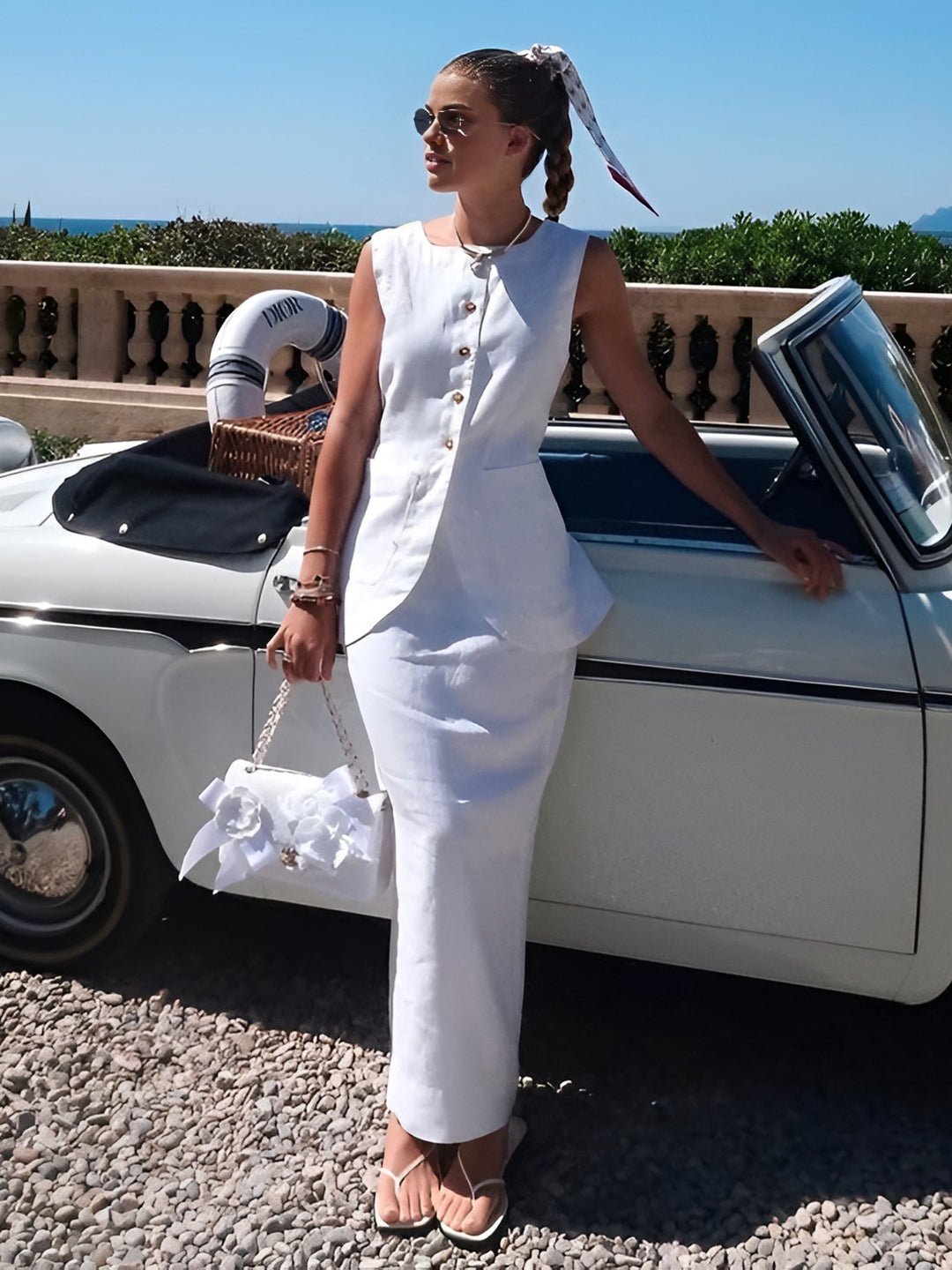 ZEYA - Annalise Sleeveless Linen Set