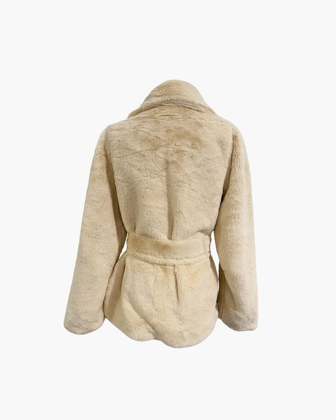 ZEYA - Ariana Faux Fur Coat with Belt