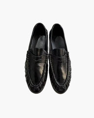 Mocasines sin cordones de imitación de piel Ava