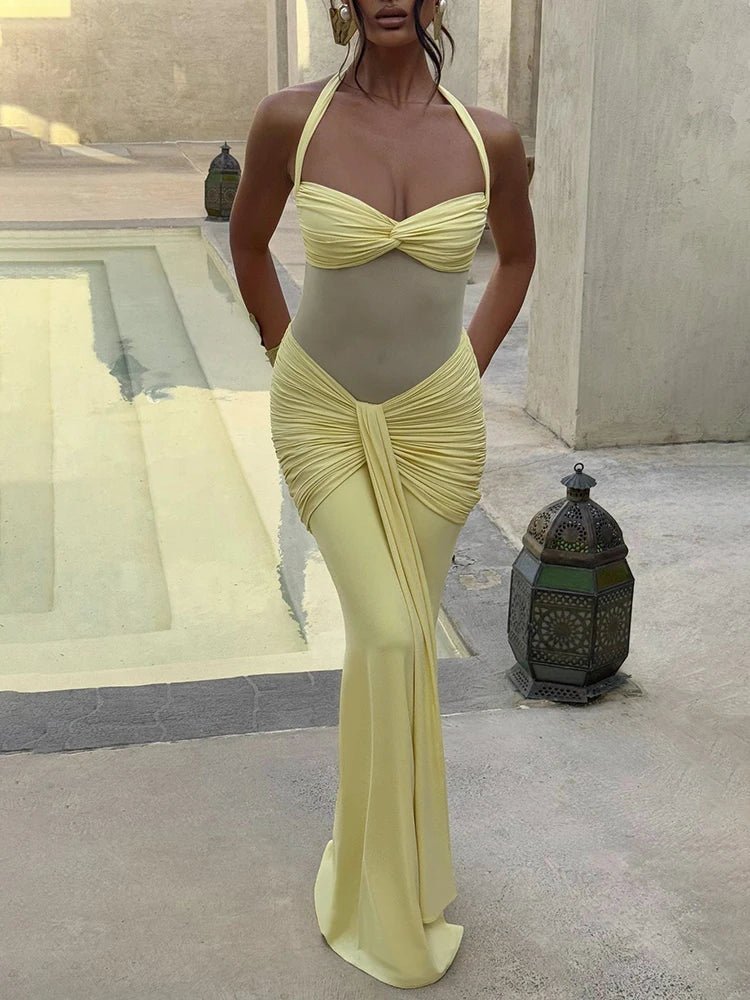ZEYA - Bailey Backless Maxi Dress