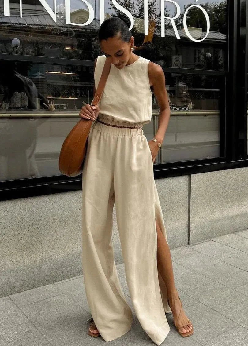 ZEYA - Beatrice Wide-Leg Palazzo Set