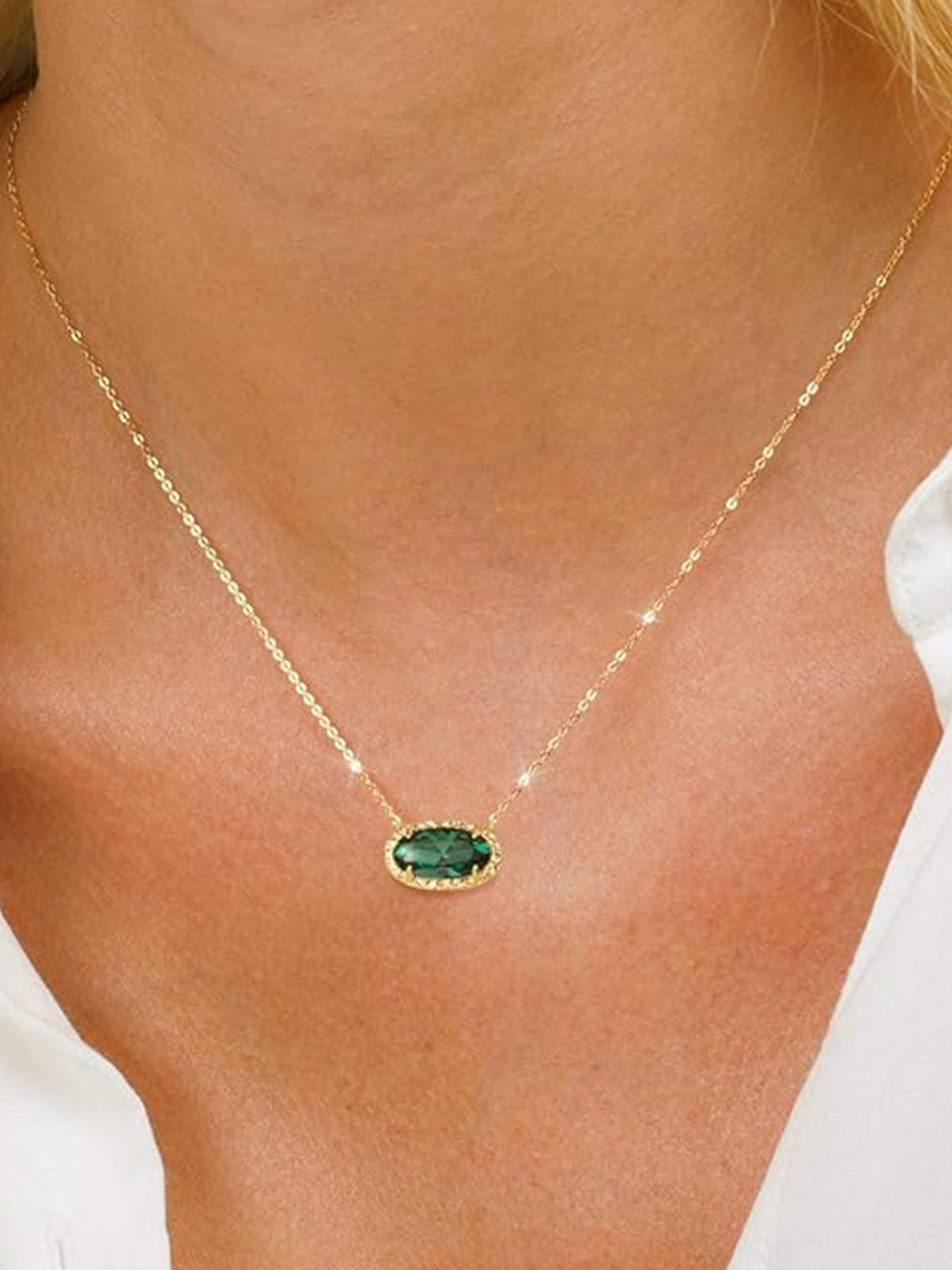 ZEYA - Blythe Natural Stone Necklace
