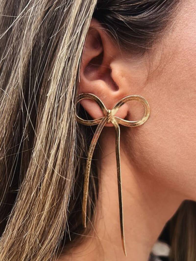 ZEYA - Bow Earrings